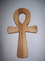 Ankh - Nilský kříž 30 cm jasanový